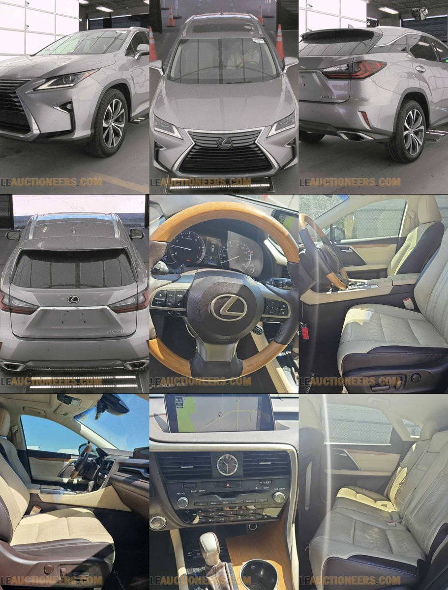 naclips001's tweet photo. What started as a routine VIN check got weird real fast.

2017 RX350 F Sport.
VIN shows a grey/gold car sold at Manheim — cross-checked on EpicVIN.

But the car on sale?
Blue. Different interior. Different car.

If you’re buying without verifying VINs, you’re gambling. https://t.co/1ufse5Y7yg