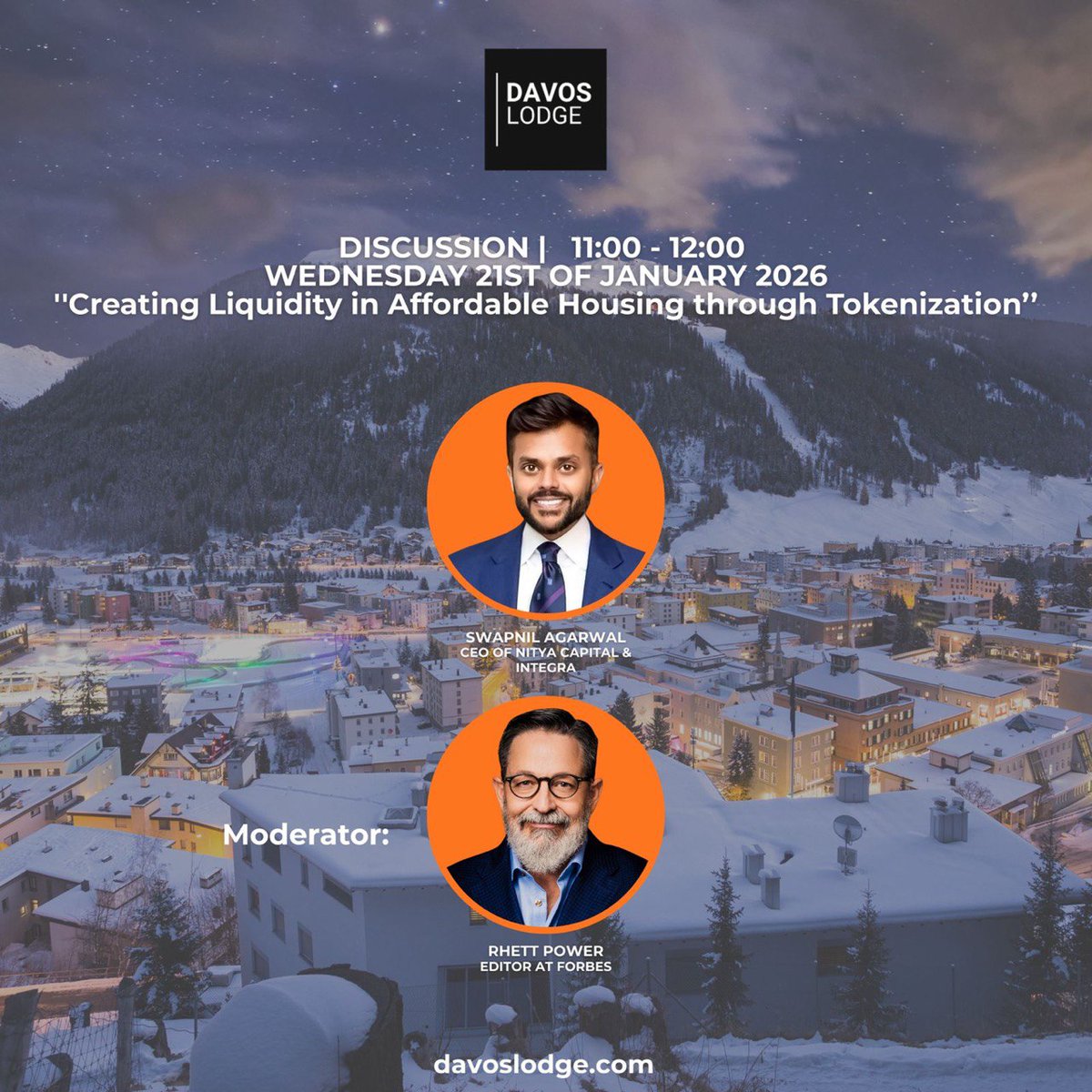integra_layer's tweet image. Integra at the World Economic Forum, Davos.

Tokenization can unlock liquidity in affordable housing and move real estate from static capital to programmable infrastructure.