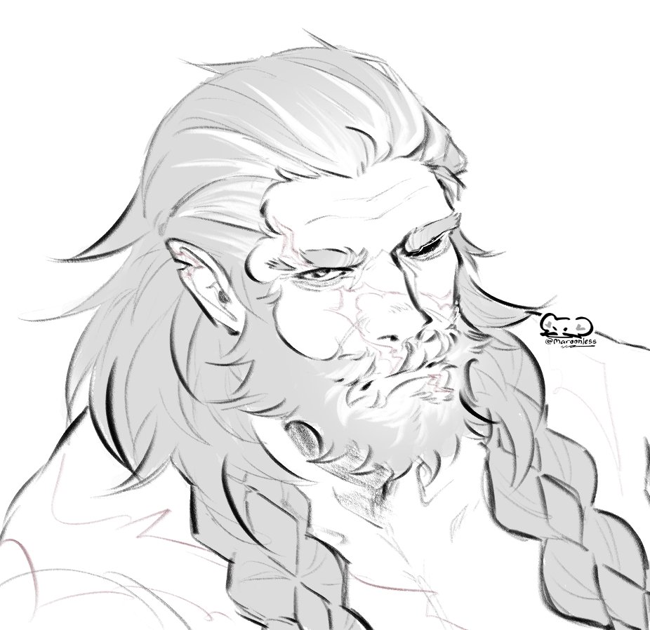 eurimatsuri's tweet photo. bear man practicing . he is so very hard to draw but i will not be deterred
#digitalart #clipstudiopaint #sketch #artpractice #howwillieverdrawhisdickoutotherwise https://t.co/Z1jdiGOTZu