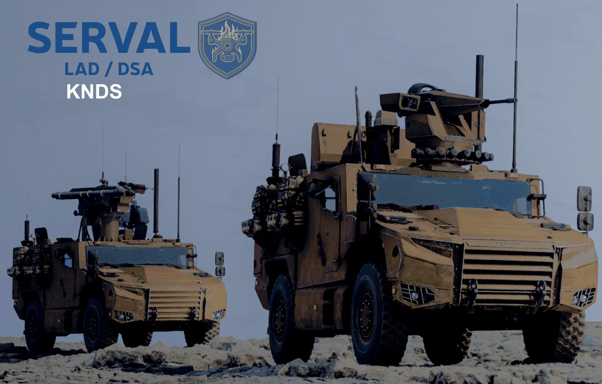 pascalbtr's tweet image. La @DGA a livré, fin 2025, les 1er Serval appui #Scorpion avec de nouvelles capacités :
- DSA, tir sous blindage de missiles sol-air de type #Mistral 3,
- LAD, canon de 30-113 mm sur tourelle
- nœuds de communication tactiques satellitaire  #Syracuse IV.
defense.gouv.fr/dga/actualites…