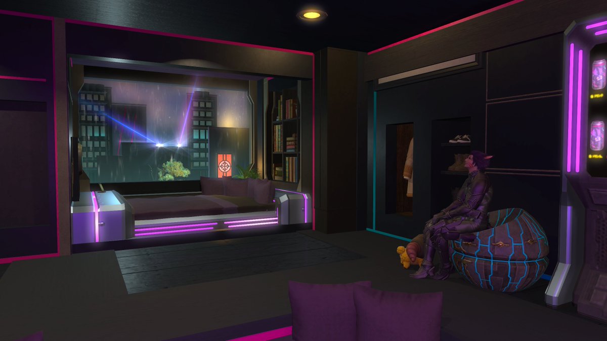 I'm lookin' to renovate this house into a latex neon bar, so one final picture before I let this house go! ;w;