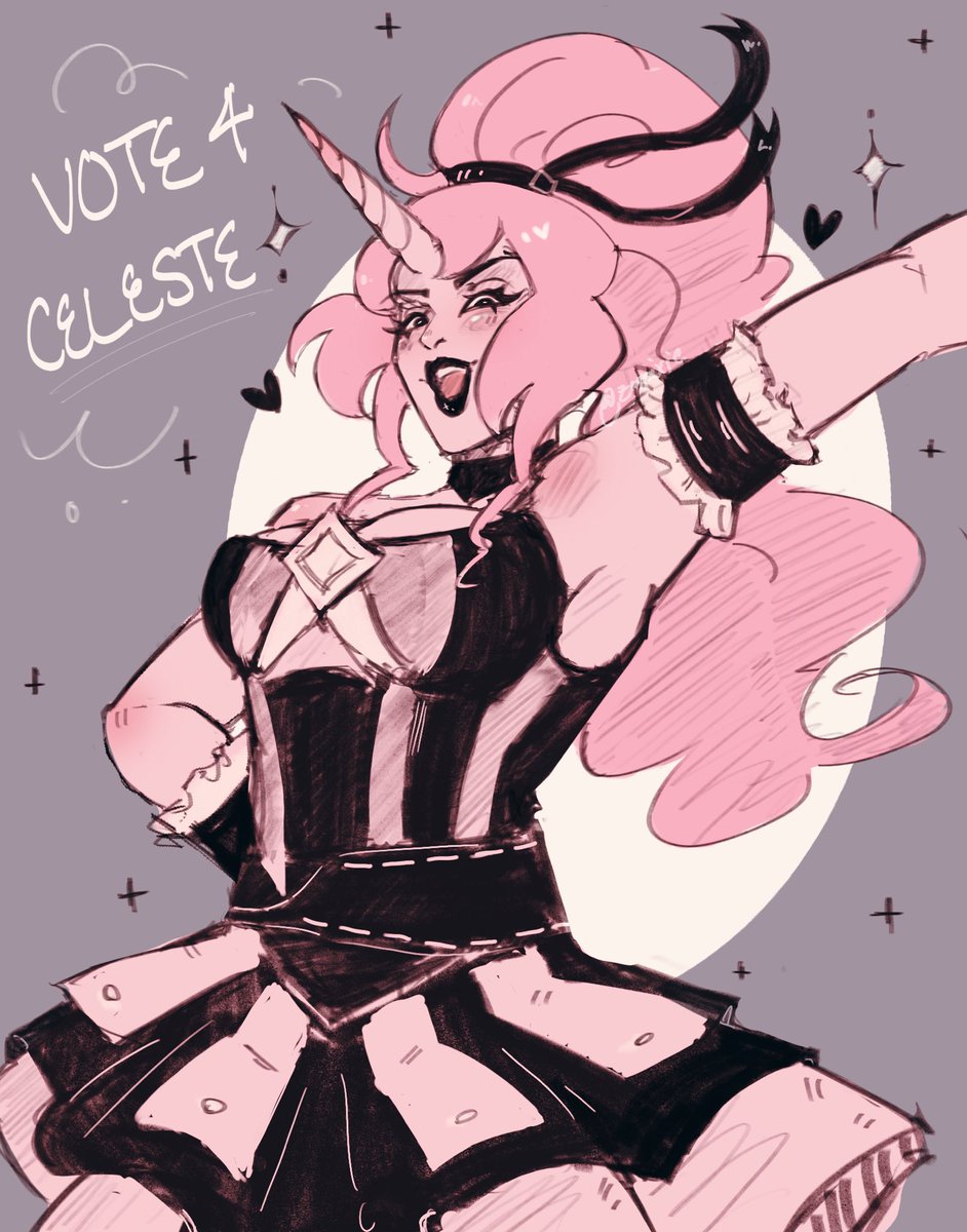 VOTE FOR CELESTE/PEPPER DEADLOCK THIS WEEK PRETTY PLEASE WITH SPRINKLES ON TOP✨💕