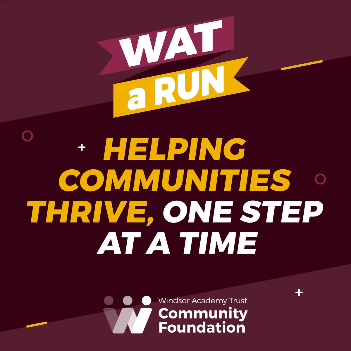 WinAcadTrust's tweet photo. We’ve had an amazing start to #WATaRun2026 with huge sign-ups already! 🏃‍♂️💨

Before we announce details for our Cheslyn Hay finale, we are looking for a Headline Sponsor.

Want your brand on our shirts, in our film & across our socials? Help us raise £70k for kids!

📩 mlopez@windsoracademytrust.org.uk