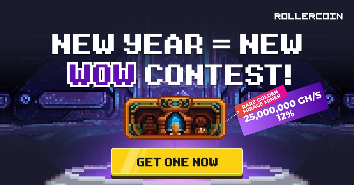 rollercoin_com's tweet image. DID YOU MISS A REAL COMPETITION? 😎
Now’s your chance to jump back in with a powerful start. ⚡

💎 Complete a few simple steps and unlock the Rare Golden Mirage miner with 25,000,000 Gh/s +12% bonus.

This is the kind of reward that makes others stop and take notice.

Step in,…