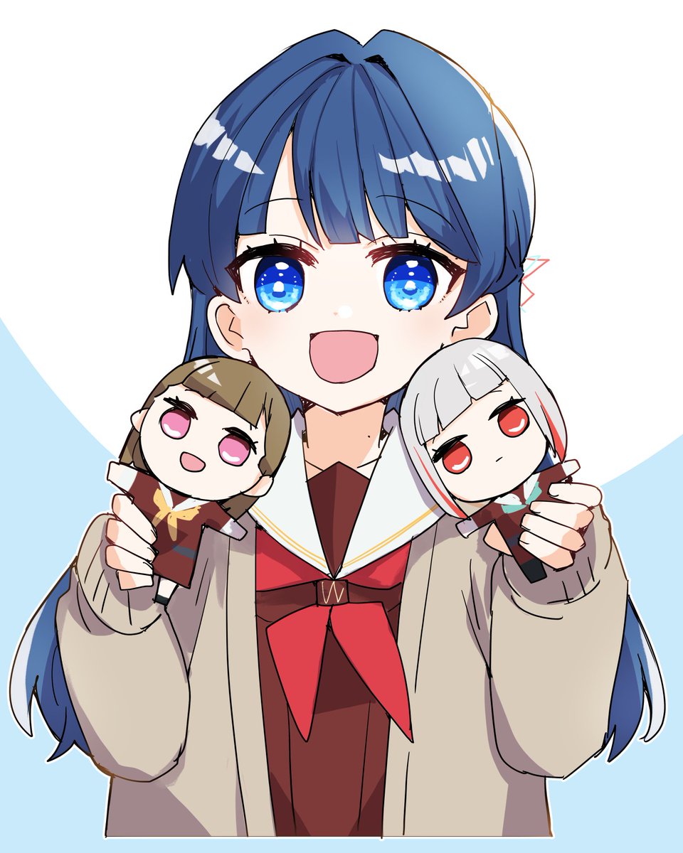 「DOLLCHESTRAさいきょー! #蓮ノ空美術部」|環月紙袋僕ラブ「ジ51,52」せつはる合同＋おまめ合同＋個人誌🌈👼🔖💫🐬♦✨のイラスト