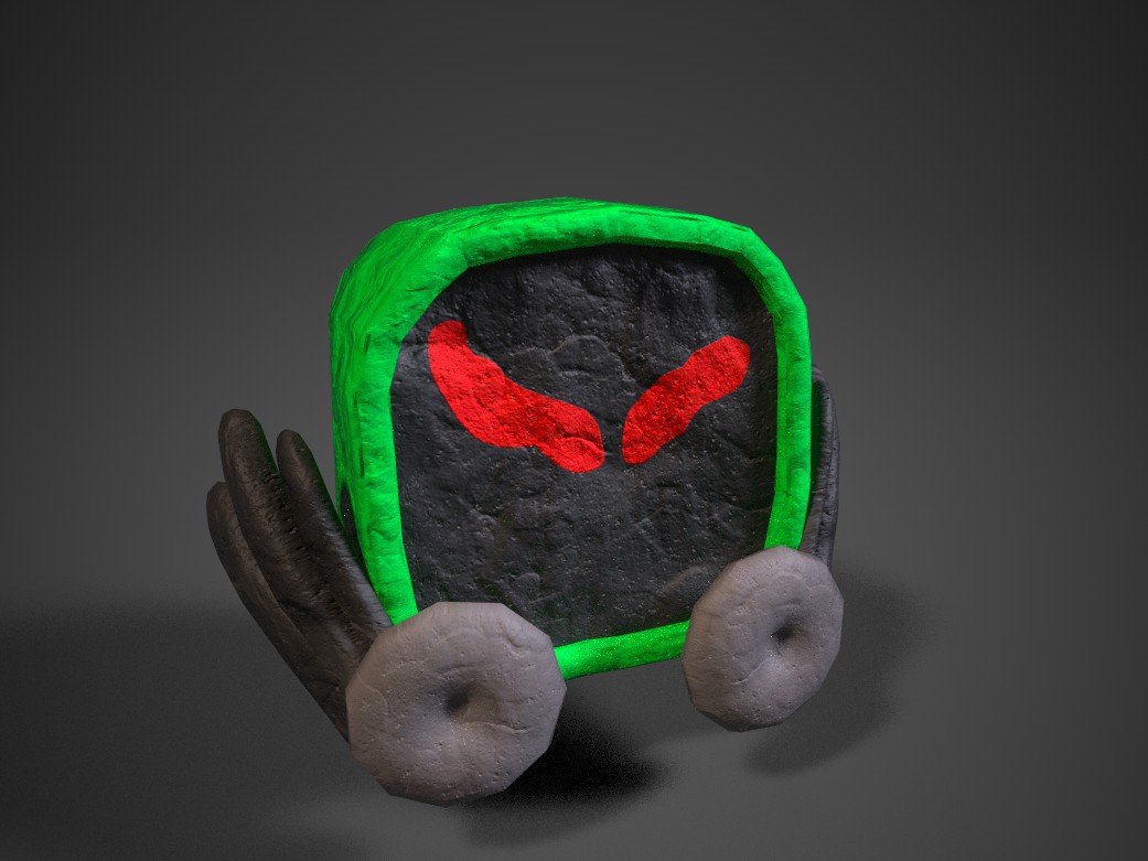 I made a Dominus out of clay and made it a UGC item.

#roblox #robloxart #robloxugc