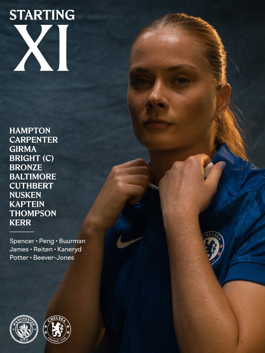 ChelseaFCW's tweet image. A semi-final starting XI. 👊 

#CFCW