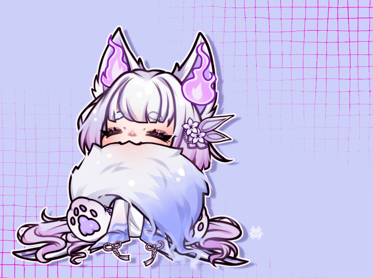 Don't mind me I am just eating my own floof today....