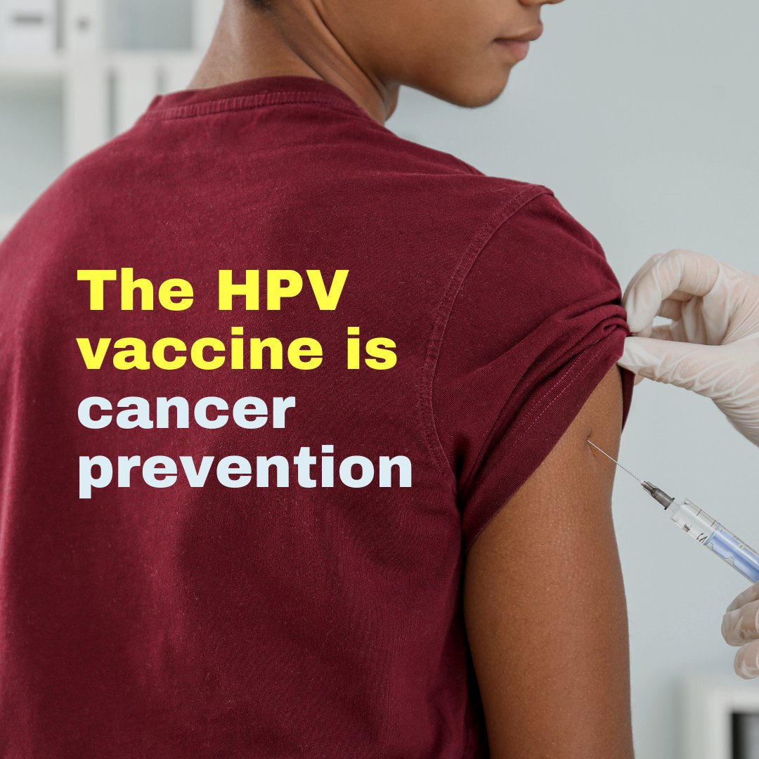 CPCA's tweet image. Did you know? HPV isn’t just about warts. It can lead to different types of cancer. Protect yourself and others by getting the HPV vaccine! #HPV #HPVvaccine #cancerprevention
nccc-online.org