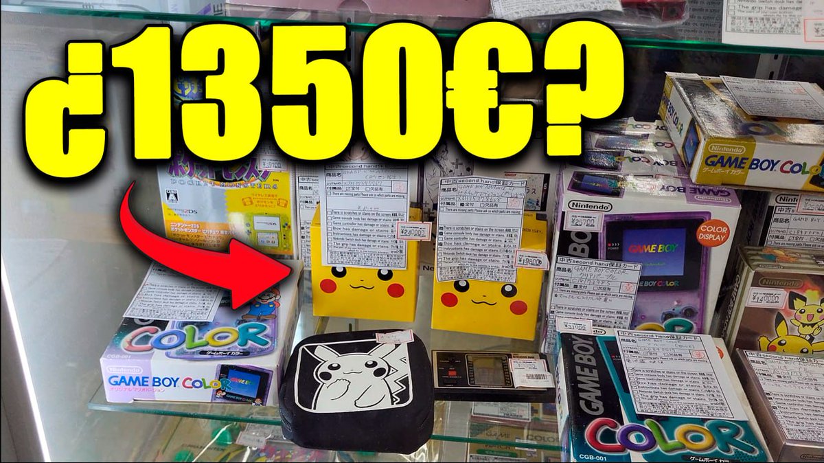 16BitsEra's tweet image. youtube.com/watch?v=w-7VeR…

¡¡¡Nuevo vídeo en el canal!!!
¿SE PUEDE COMPRAR en Akihabara? | Trader TIENE DE TODO pero... ¡CUIDADO!

Primera parte de la visita a Trader, ¿acompañarán precios y estados? ¿Habrá Stock? No os lo perdais!