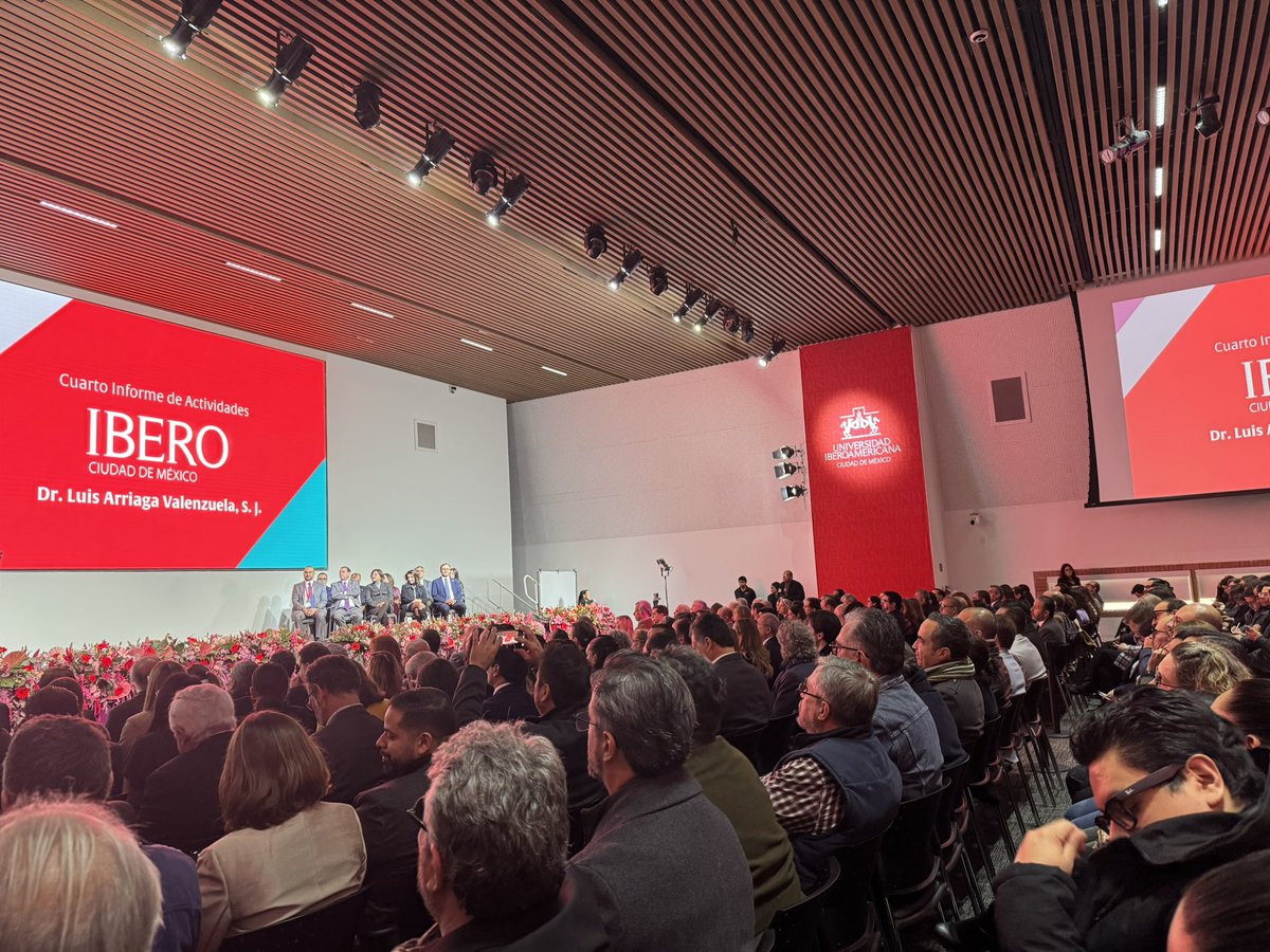 Inicia el Informe de actividades de la Universidad Iberoamericana Ciudad de México 2025, en el marco del cuarto año del Rectorado del Dr. Luis Arriaga Valenzuela, S.J.  

Sigue la transmisión #EnVivo: ibero.mx