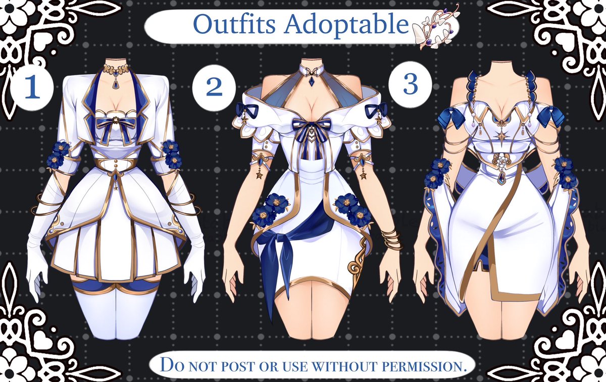 Hello ˖ ✮𓂃.𖥔݁˖꩜⊹࣪˖❤️
The new set has been updated.<3

☁️VGan: vgen.co/sakisang

🤍DA : [open] Adoptable Outfits
deviantart.com/saki19755/art/…

#adoptable  #Deviantart #outfit  #adoptables #adopts #characterdesign #Vtuber #commissionsopen #VGen #vgencode