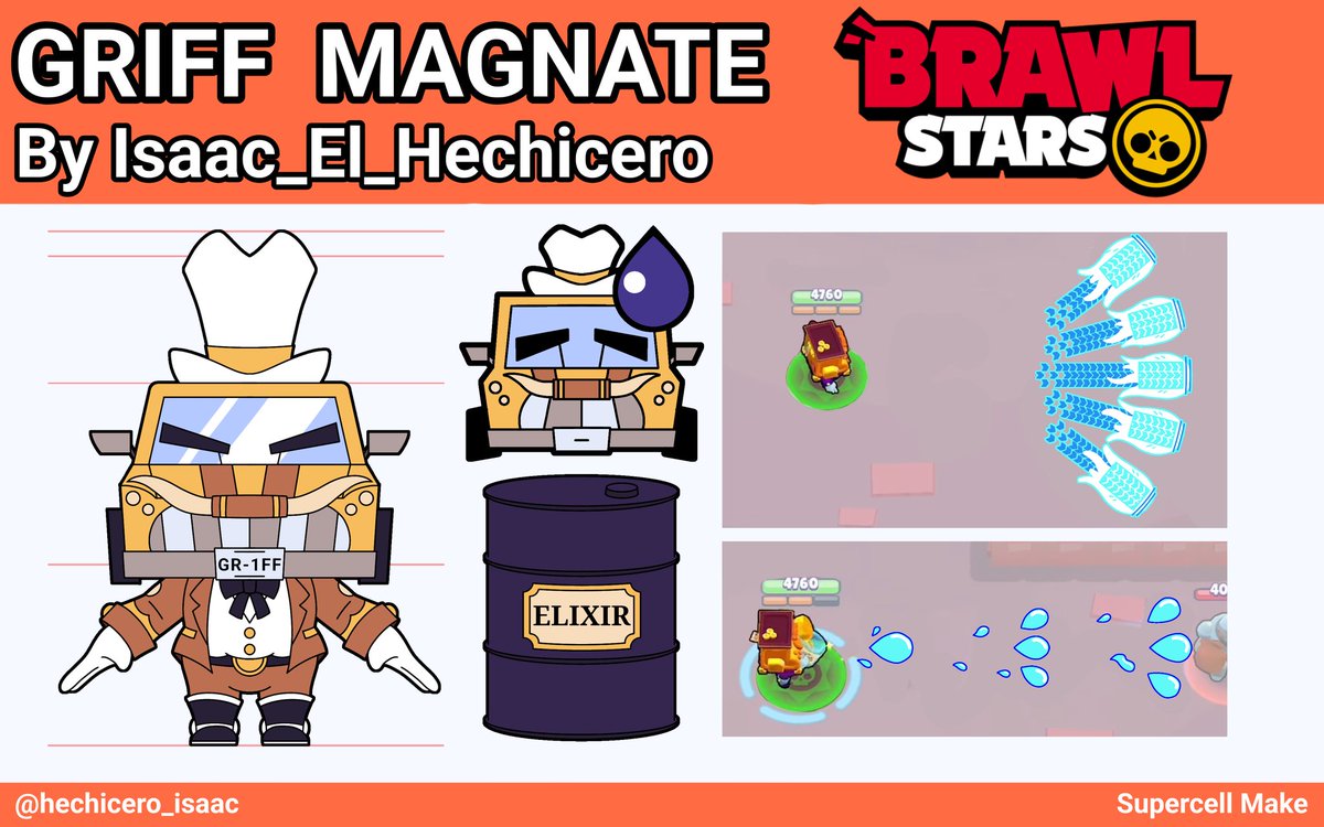 GRIFF MAGNATE IS HERE 💰
.
My entry for #supercellmake 💰
.
.
.
#brawlstars #brawlstarsarts #brawlstarsfanart #griffbrawlstars 
Link in the comments!!