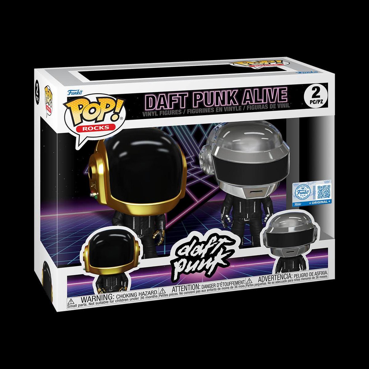 DAFTPUNKMX's tweet photo. Daft Punk llega a Funko Pop! con un Two-Pack inspirado en la era Discovery 🤖✨
Además, la versión con los trajes de la gira Alive será exclusiva de la tienda en línea de Funko.
🕚 Preventa ya disponible
https://t.co/5aKQaaUryx https://t.co/SwqllaiCEW