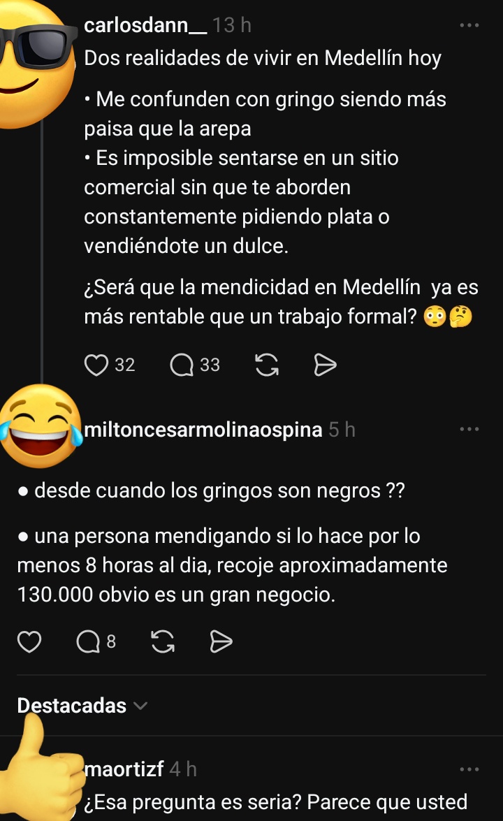 Yo solo voy a Threads a reírme