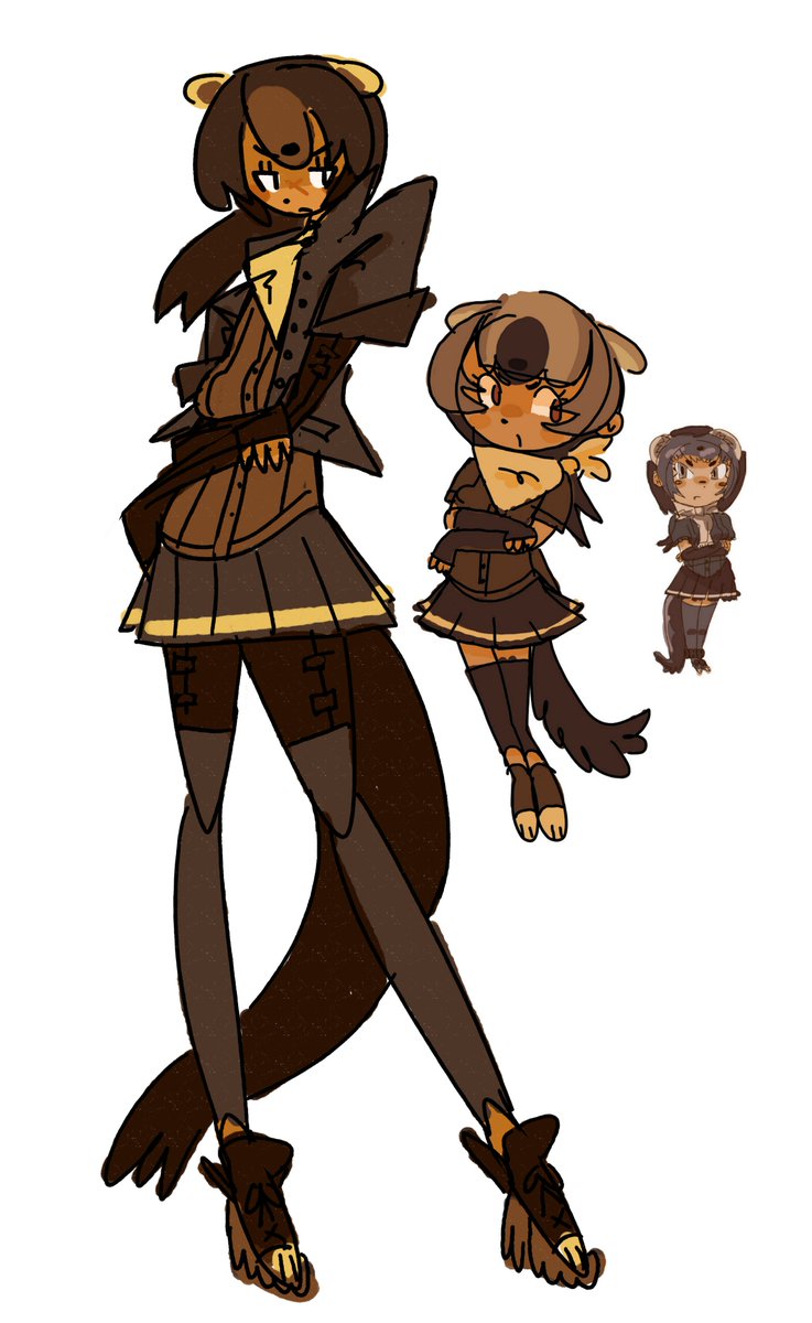 Updating my Tayra Design for the third time. [I first made her in May 2024!]