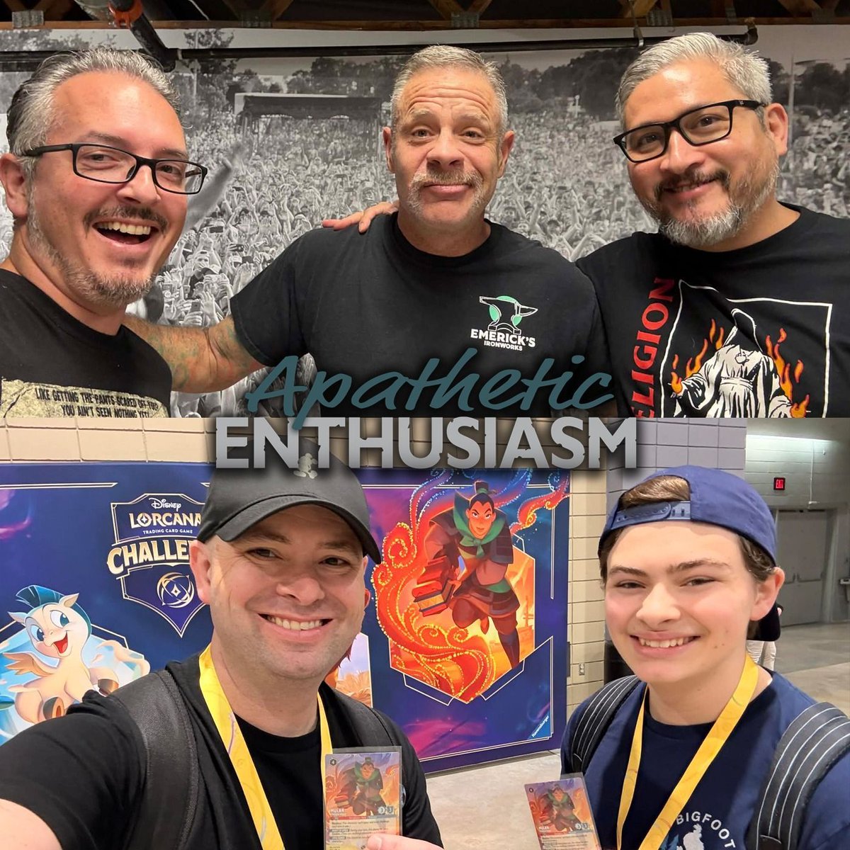 Apathetic Enthusiasm Podcast tweet media