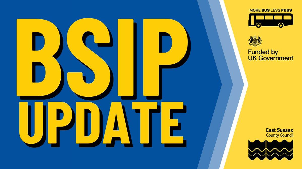 EastSussexCC's tweet photo. Our BSIP schemes have helped improve travel for thousands across the county. As our current funding draws to a close, from 1 February we will be making changes to our fares. 

Find out more on our website: https://t.co/KdxMQ75L0I 

Thank you for being part of the journey. https://t.co/81MZOAFPLm