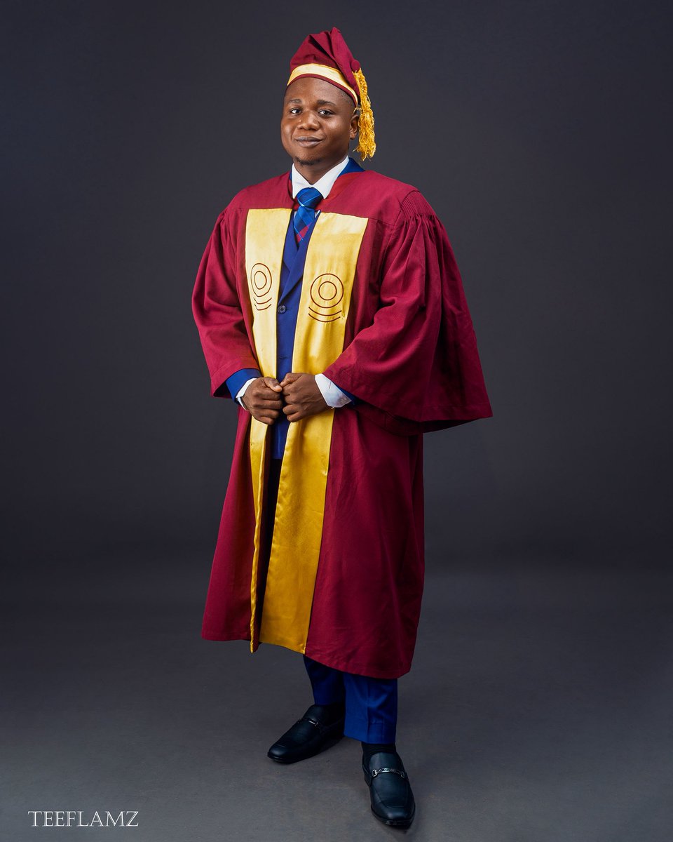 cisco_official's tweet photo. It’s a wrap!!!

Okoh Chibuzor
Bsc. IRPM (First Class Honours),
University of Lagos.

Thank you Jesus 🙏❤️

#Unilag2025convocation https://t.co/DFTHO3NzKm