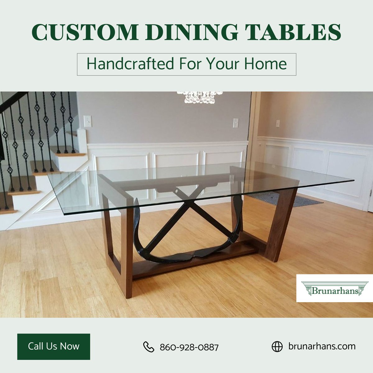 BrunarhansInc's tweet image. A dining table should fit your space and style perfectly. Our builders handcraft one-of-a-kind tables made for your home and the way you entertain. 

Call 860-928-0887 or visit brunarhans.com to commission your custom table. 

#CustomDiningTable #DiningTableBuilder