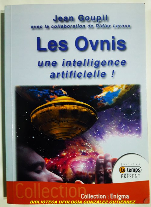 CucoProject's tweet image. Jean Goupil ya jugaba con esta idea hace 15 años en "Les Ovnis. Une intelligence artificielle!" Nada nuevo bajo el sol.