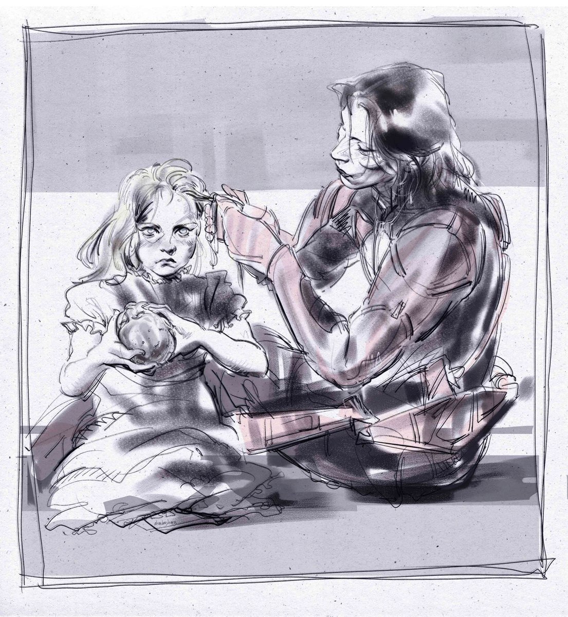 #DS2 preparing the end of the world one braid at a time