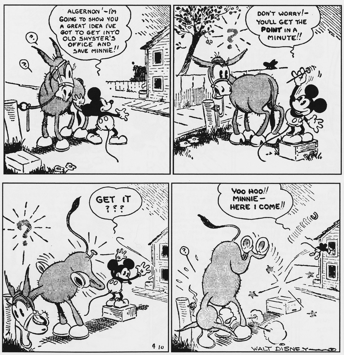 Daily Mickey Mouse Strip tweet media