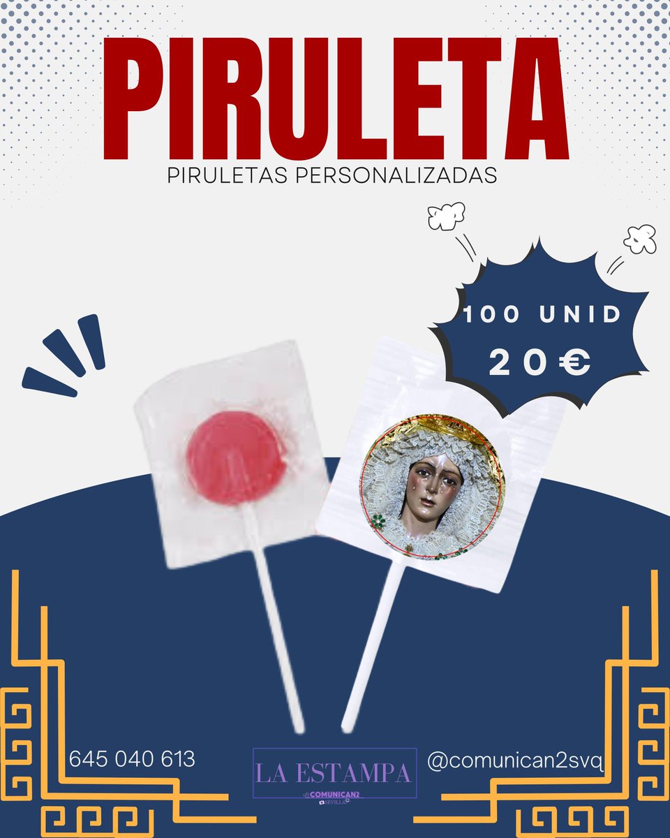 comunican2svq's tweet image. ¡Cofrades, ya estamos aquí! 

Info &amp;amp; pedidos por WhatsApp en el 645040613 

Envíos a toda España 

#TDSCofrade #semanasanta #ssanta