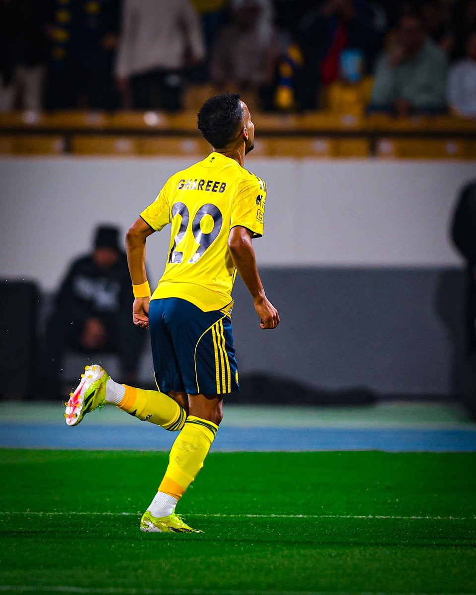 AlNassrFC_EN's tweet image. Ghareeb opens the scoring 💥💛