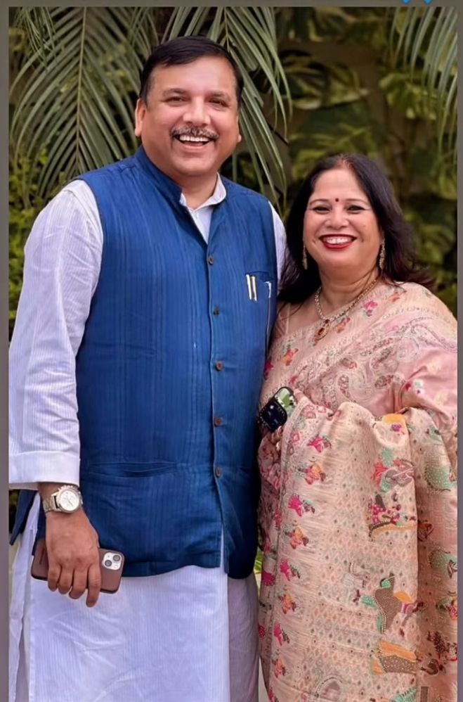 Sanjay Singh AAP tweet media