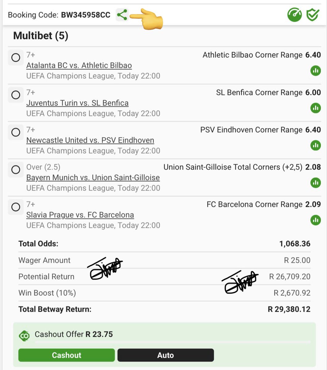 jimmyabza_za's tweet image. Very Risky💰💰💰💰

BW345958CC 
22:00

Link: betway.co.za/book-a-bet-res…

Let’s Booom💥💥💥💥💥