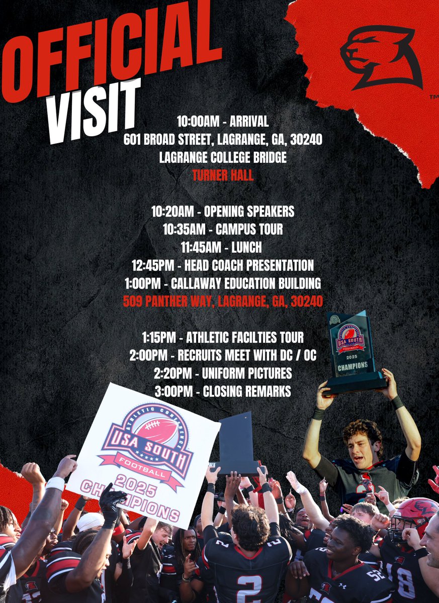Colt_d_9's tweet photo. I will be at Lagrange college this weekend for a official visit ⁦@CoachChipWalker⁩ ⁦@CoachTreyWalker⁩⁦@Coach_Barden2⁩ ⁦@brooks_barden12⁩⁦@WeAreNewnan⁩ https://t.co/yfsNupCAET