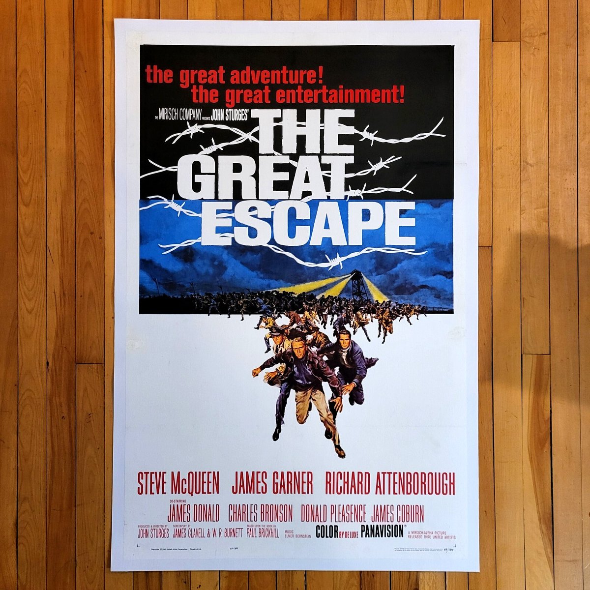 FilmPosterPosts's tweet image. The Great Escape (1963) Original 1-sheet Movie Poster - Linen Backed - McQueen

ebay.com/itm/1879615837…

#ad #MoviePoster #FilmPoster #Posters