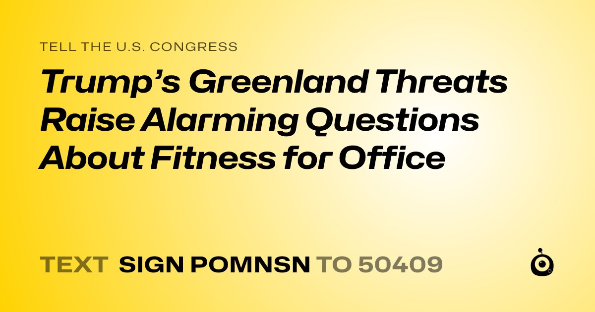 Fellow Americans, consider calling your reps to tell them Trump is a menace to society