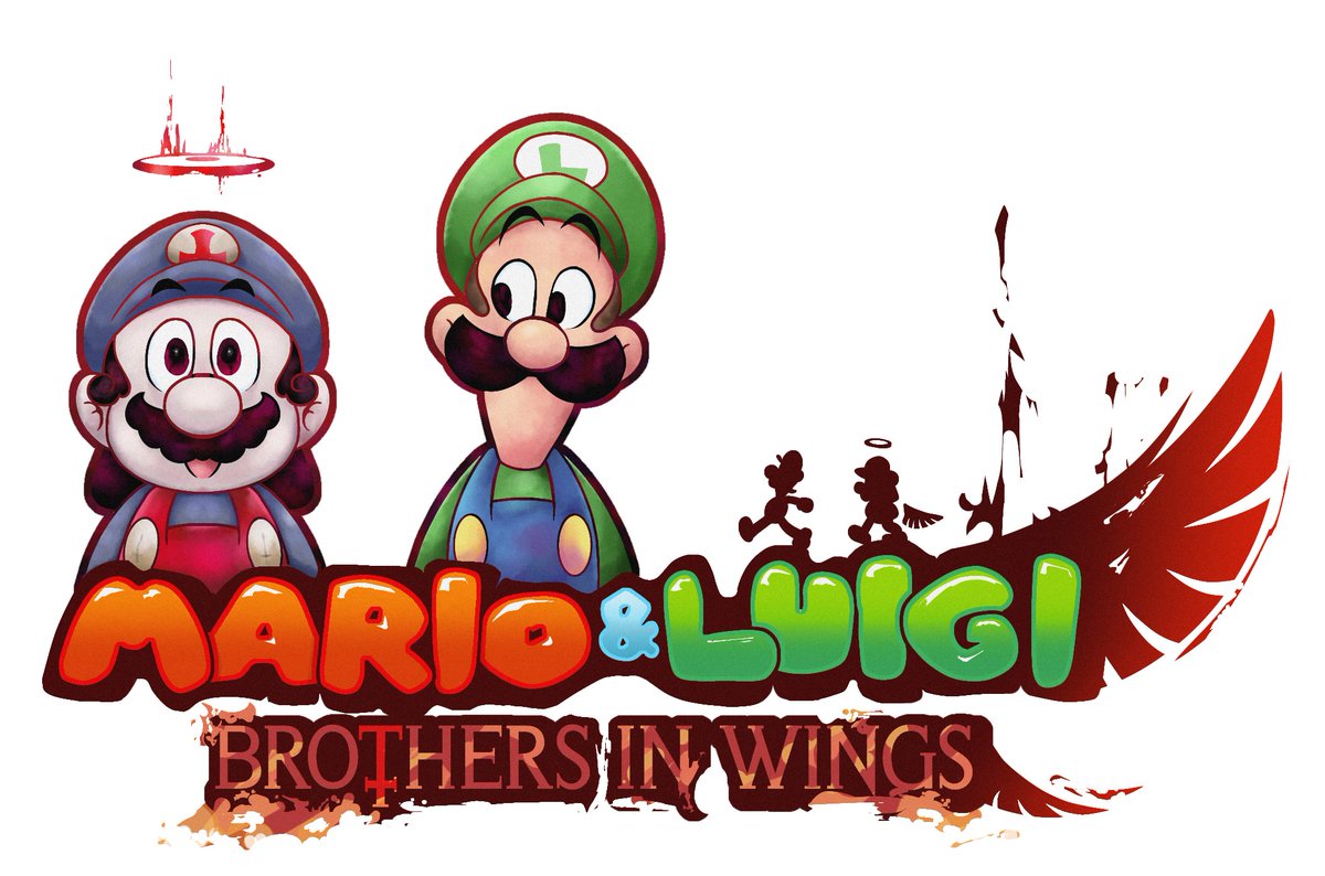 FThelll33686's tweet image. Mario &amp;amp; Luigi
Brothers in wings!
I will probably add some more things after this as I get lore set straight
#horrorbrew #mario #luigi #exeoc #execommunity
