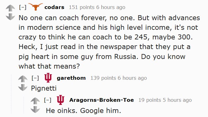 How long can Curt Cignetti keep coaching? 🐷