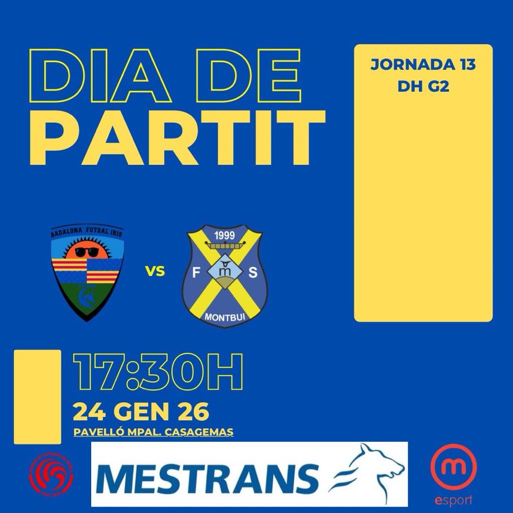 Futbol Sala Montbui tweet media