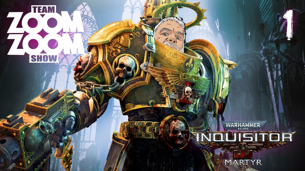 TONIGHT!
10-12 GMT

We're gonna dive into some 'Warhammer 40,000: Inquisitor - Martyr.'

A title that just rolls off the tongue...

Let's see how we get on with this one, I am sure nothing, what so ever, can possibly go wrong this time...

See ya there!

FOR THE EMPEROR!

TZZ