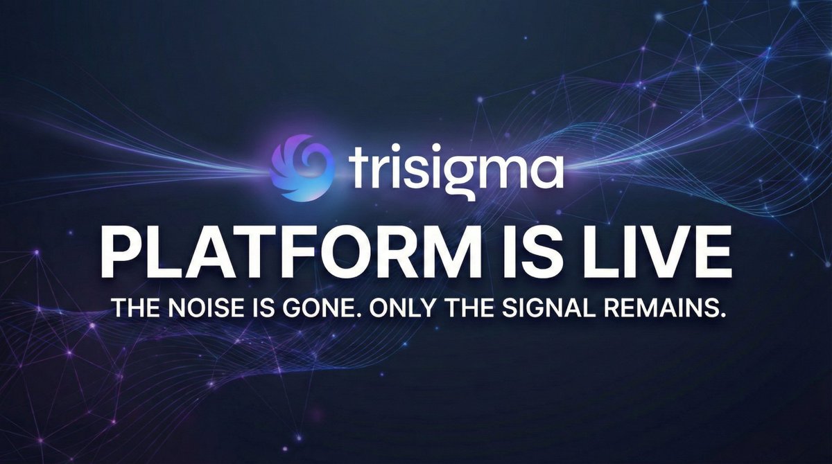 Speed is useless without context.

Finding a token first isn't enough. You need to know why it's moving.

We built the machine that listens to the entire network: Telegram ➕ Discord ➕ Reddit ➕ TikTok.

The noise is gone. Only the signal remains.

Platform is officially LIVE.