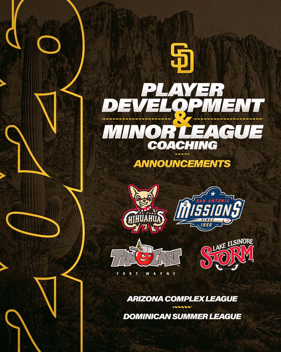 We have announced our Player Development and Minor League coaching staffs for the 2026 season.

Details: atmlb.com/4r958C0