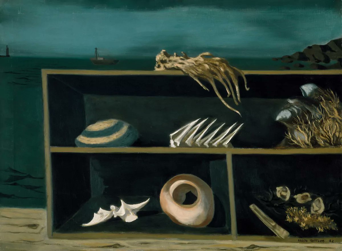 NeedlessToSay's tweet image. Adolph Gottlieb