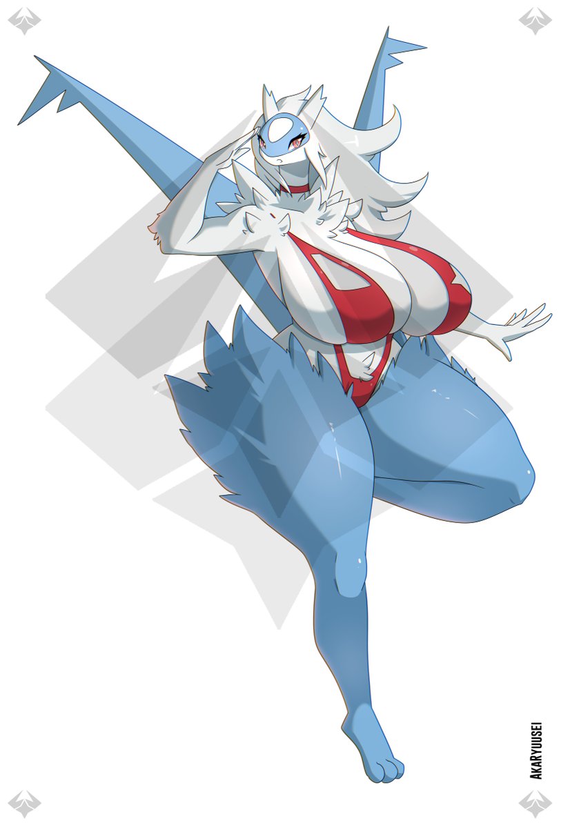 Latios is ready to share a refreshing beach bath with you! - New Adoptable

#oc #ラティオス
