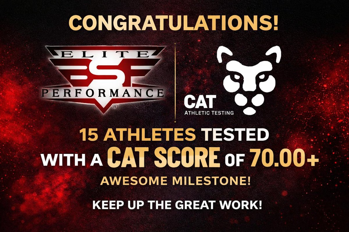 CAT - Combine Athleticism Testing tweet media