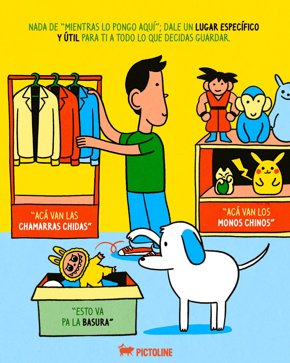 pictoline's tweet image. No es flojera, es un “por si acaso” que se salió de control 📦😵‍💫 ¿Qué te cuesta más soltar?

#acumulacion #desorden #caos #dormitorio #hogar #emociones #saludmental #psicologia #pictoline