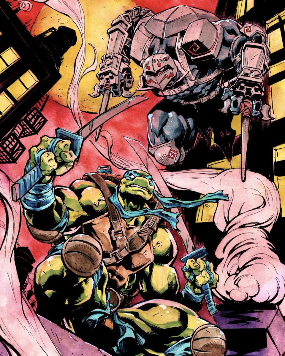 Leonardo vs Raphael [TMNT]