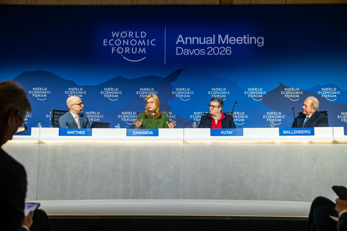 In Davos I presented the Scaleup Europe Fund — a decisive step to help Europe’s most promising scaleups grow.
Europe’s innovation momentum is strong: more startups, more talent, more investment. But too often, our companies must look elsewhere to scale. This must change. (1/2)