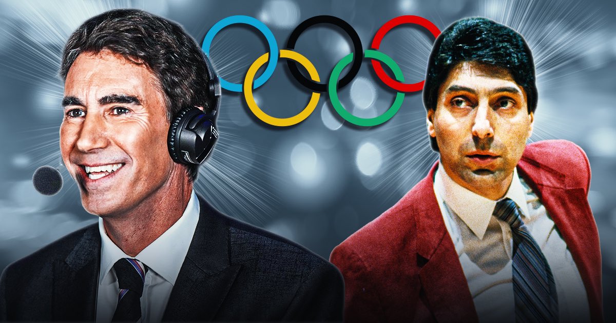 fleischman_noah's tweet image. Terry Gannon is set to call his 8th Olympic Games -- and his first Opening Ceremony -- on NBC. But he wouldn't be on this path without Jim Valvano.

"Jimmy V is ... the greatest influence on me and my career."

On his "why not?" approach: on3.com/teams/nc-state…
