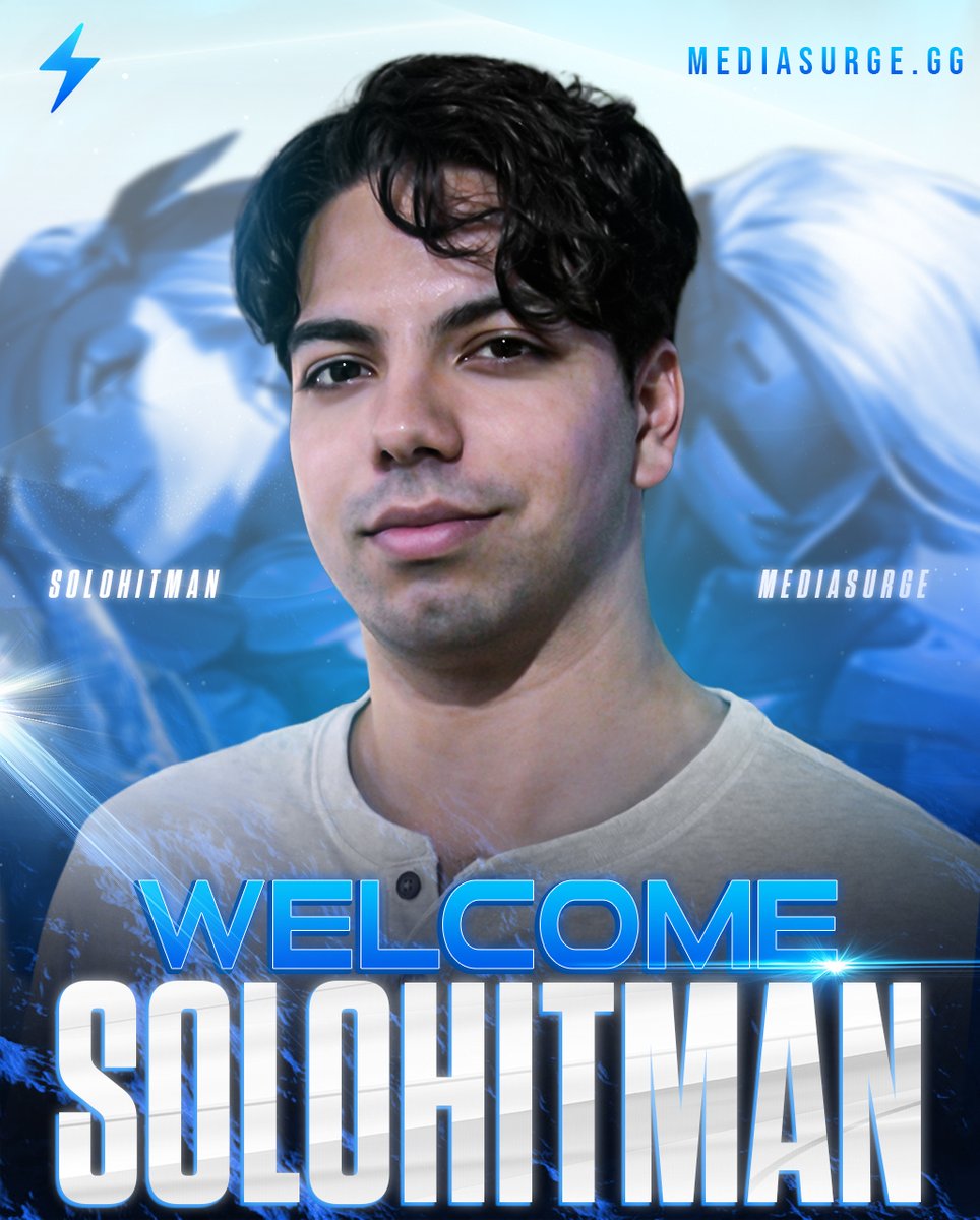 Welcome to MediaSurge, <a href="/SoloHitmanGG/">SoloHitman</a>
League of Legends Streamer &amp; Content Creator!