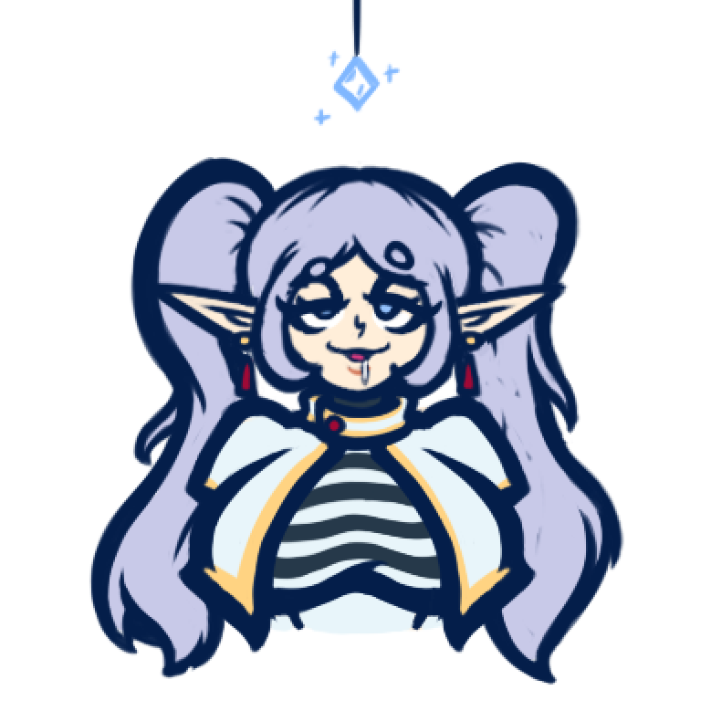 WIP of the silly elf girl 😋