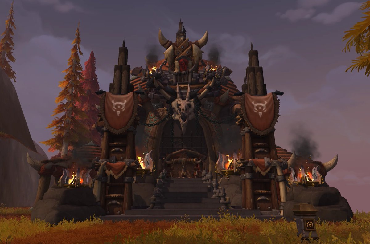 kurlancheek's tweet image. For the Horde! 

From reddit.com/r/WoWHousing/c…